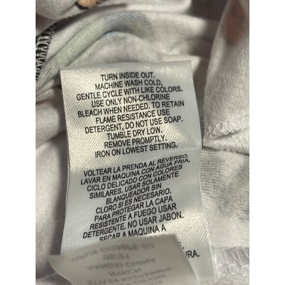 Peanuts Halloween Nightgown Girls 3T White With Charlie Brown Graphics - Picture 6 of 6